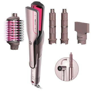 FlexFusion™ Luxury Air & Ceramic Hair Dryer System with Air Straightener - High-End Hair Styling Tool for Reduced Frizz & Heat Damage FlexFusion™ Luxury Hair Dryer & Styling System Luxury Hair Dryer, Hair Styling System, Air Straightener, Ceramic Hair Dryer, Multi-Styler for Hair, Hair Care Tools, High-End Hair Dryers, Styling Tools for Women, Hair Straightening Tools, Wet-to-Dry Styling, Frizz Reduction, Hair Shine Enhancement, Scalp Protection, Advanced Hair Styling, Salon Quality Hair, Hair Styling for B