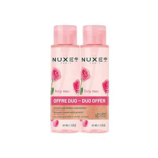 Nuxe Very Rose: Gentle Micellar Water - Rose Water, Alcohol & Sulfate-Free Cleanser, Removes Makeup, Soothes Sensitive Skin (400ml) Nuxe Very Rose Micellar Water - Gentle Makeup Remover micellar water, rose water micellar water, gentle makeup remover, alcohol-free cleanser, sensitive skin cleanser, paraben free micellar water, sulfate free micellar water, Nuxe micellar water, refreshing facial cleanser, no rinse cleanser, makeup remover, facial cleanser, cleanser, rose water, sensitive skin, alcohol-free, p