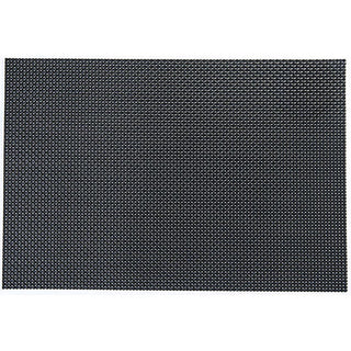 Biradlı - PVC Table Placemat, Black, Waterproof & Easy Clean, Modern Table Decor for Homeowners - 11.81 x 17.72 inches Biradlı PVC Placemat - Black, Waterproof & Easy Clean PVC placemat, American serving placemat, Black table placemat, Easy clean table cover, Modern table decor, Waterproof table placemat, Durable table accessories, Easy to clean products, Modern home decor, Homeowners table accessories, Dining table protection, Stain resistant placemat