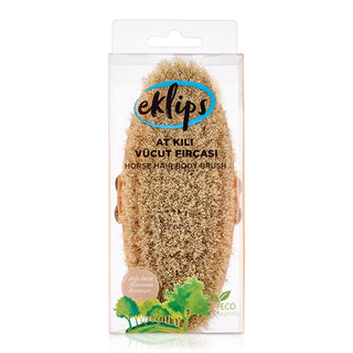 Eklips Eco Natural Bristle Body Brush for Dry Brushing & Cellulite Reduction - Gentle Exfoliating Brush for Smooth Skin Eklips Eco Body Brush for Smooth Skin & Cellulite Reduction body brush, natural bristle brush, dry brushing, exfoliating brush, cellulite reduction, eco-friendly, skincare, self-care, skin maintenance, smooth skin, gentle exfoliation, sustainable skincare