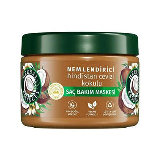 Herbal Essences Coconut Hair Mask - Moisturizing, Vegan, 10.14 fl oz Herbal Essences Coconut Hair Mask - Moisturizing & Vegan Herbal Essences, Coconut Hair Mask, Moisturizing Hair Mask, Vegan Hair Care, Natural Hair Products, Hair Mask, Dry Hair Solution, Damaged Hair Repair, Coconut Fragrance, Vegan, Cruelty-Free, Plant-Based, Hair Care, Hair Treatment, Moisturizing, Hydrating, Long-Lasting Hydration, Coconut Essence, Natural Ingredients