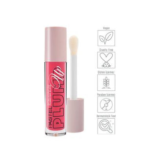 Pastel Vegan Plumping Lip Gloss - 204 Sweet Spicy, Cruelty-Free, Hyaluronic Acid & Aloe Vera Pastel Vegan Plumping Lip Gloss - 204 Sweet Spicy vegan lip gloss, cruelty-free lip care, plumping lip gloss, hyaluronic acid lip care, aloe vera lip moisturizer, lip gloss, vegan beauty products, cruelty-free beauty, lip care, cosmetic lip care, natural ingredients, paraben-free, gluten-free, Pastel, 204 Sweet Spicy