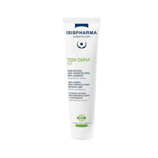 Isis Pharma Teen Derm A.Z Moisturizing Cream 30ml - Non-comedogenic Azelaic Acid Moisturizing Cream for Acne-Prone Skin