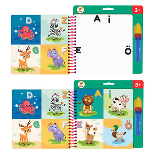 Lino Magic Water Book: Reusable Coloring Fun! Mess-Free Water Painting Book for Toddlers & Kids - Water Reveal, Self-Erasing Pages Lino Magic Water Book: Reusable, Mess-Free Coloring Fun! magic water book, reusable coloring book, water painting book, mess-free coloring, toddler activity book, kids water drawing, magic coloring book, water reveal book, water coloring, magic coloring, reusable book, toddler activity, kids activity, mess-free activity, travel activity, learning activity, kids drawing, water pe