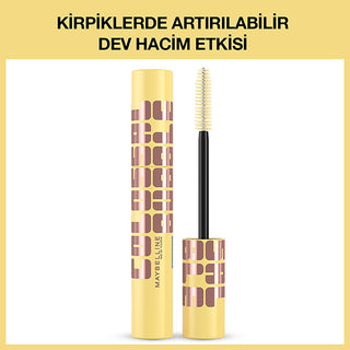 Maybelline Colossal Bubble Mascara - Extreme Volume, Clump-Free, 24HR Wear - Long Lasting Volumizing Mascara Maybelline Colossal Mascara: Volumizing, Long Lasting - Shop Now! mascara, volumizing mascara, long lasting mascara, lash volume, Maybelline mascara, bubble mascara, clump-free mascara, 24 hour mascara, makeup, eye makeup, volumizing, long lasting, clump free, beauty, cosmetics, lash enhancement, dramatic lashes, makeup enthusiasts, gifts for her, root to tip brush, lightweight mascara, smudge proof 