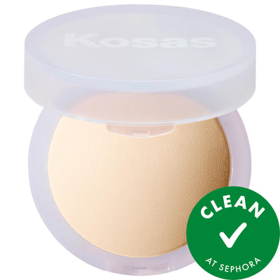 Cloud Set Talc-Free Vegan Setting Powder - Smooths Skin, Minimizes Pores, Cruelty-Free, Baked Skincare Powder for Sensit