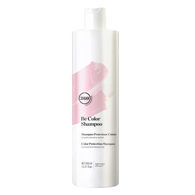 360 Hair Professional: Be Color Shampoo - Extend Color Vibrancy, Blackberry Vinegar, pH Balanced for Color-Treated & Dye