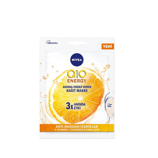 Nivea Q10 Energy Face Mask - Anti-Aging Sheet Mask for Mature Skin, 28g Nivea Q10 Energy Face Mask - Anti-Aging Skincare Nivea Q10 Energy Face Mask, Anti-aging sheet mask, Skincare for mature skin, Q10 Energy benefits, Nivea sheet mask review, Face masks, Skincare, Anti-aging products, Sheet masks, Mature skin care, Nivea skincare, Anti-aging skincare, Convenient skincare, Skincare routine, Youthful skin, Radiant skin, Fine lines and wrinkles, Skin elasticity, Nivea Q10 Energy, Energy for skin cells