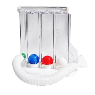 Triflo Breathing Exercise Device for Lung Capacity Improvement - Respiratory Therapy Tool Triflo Breathing Exerciser for Better Lung Health breathing exercise device, lung capacity improvement, respiratory therapy tool, pulmonary rehabilitation equipment, Triflo breathing exerciser, COPD management, asthma relief, post-surgical recovery, athlete respiratory training, manual breathing exerciser, washable medical device, three-chambered breathing device