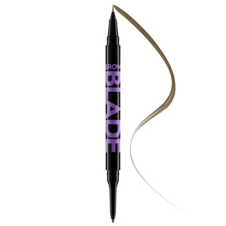 Brow Blade 2-in-1 Eyebrow Pen + Waterproof Pencil - Long-Lasting, Cruelty-Free Eyebrow Makeup Brow Blade 2-in-1 Eyebrow Pen - Long-Lasting & Cruelty-Free eyebrow pen, waterproof eyebrow pencil, cruelty-free cosmetics, long-lasting brow makeup, microblade precision brow product, brow makeup, makeup, cosmetics, beauty products, eyebrow products, waterproof makeup, smudge-resistant makeup, 2-in-1 makeup, brow pencil, brow pen, natural brow look, full brow, brow styling, brow definition, brow care, makeup for s