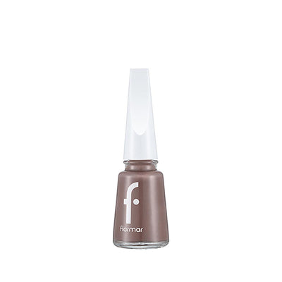 Flormar Nail Enamel Yoğun Pigmentli Oje 427 Sandstone - Long Lasting & Nourishing Nail Polish