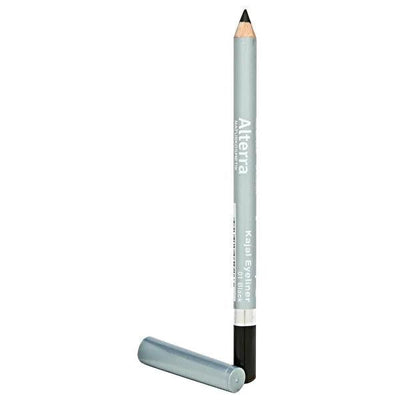 Alterra Vegan Eyeliner - Ophthalmologically Tested, Black (Siyah) - Contact Lens Friendly, Cruelty-Free Makeup