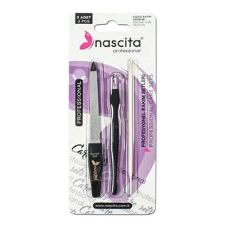 Nascita 3-Piece Nail Care Set - Comprehensive Tırnak Bakım Seti for Professional At-Home Grooming Nascita 3-Piece Nail Care Set for Professional Grooming Nail care set, Nascita, 3-piece nail care, Tırnak Bakım Seti, Multi-tool nail care, personal grooming, nail health, at-home nail care, professional nail care, grooming tools, nail care tools