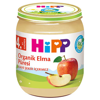 Hipp Organic Apple Puree for Baby: No Sugar Added, Stage 1 Weaning Food - Healthy & Delicious Organic Fruit Pouches Hipp Organic Apple Puree: Healthy First Food for Baby organic baby food, apple puree for baby, hipp organic puree, baby food pouches, organic fruit puree, weaning foods for babies, no sugar added baby food, stage 1 baby food, organic food, baby food, fruit puree, puree, baby weaning, baby snacks, healthy baby food, infant food, no added sugar, hormone-free, additive-free, convenient baby food,