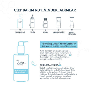 The Purest Solutions Gentle Cleansing Gel - Hyaluronic Acid Skincare for Dry & Sensitive Skin Gentle Cleansing Gel - Hyaluronic Acid for Dry Skin gentle cleansing gel, hyaluronic acid skincare, dry skin care, sensitive skin products, ceramide skincare, skincare routine, makeup removal, hydration, skin rejuvenation, skin barrier, gentle skincare, daily skincare, cleansing gel, dry skin solution, sensitive skin care