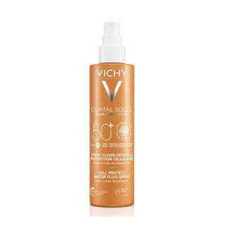 Vichy Capital Soleil SPF 50+ Sunscreen Spray - Broad-Spectrum Sun Protection, Water-Resistant, Hypoallergenic