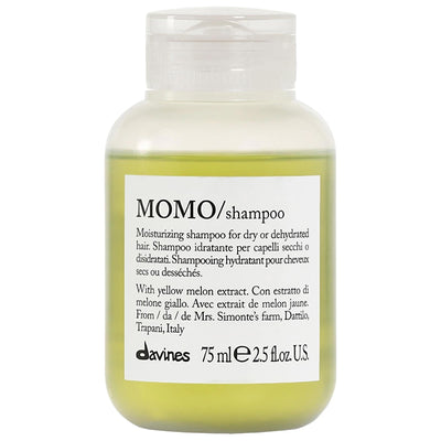 Davines Mini MOMO Hydrating Shampoo for Dry Hair - Sulfate-Free, Paraben-Free, Natural Hair Care