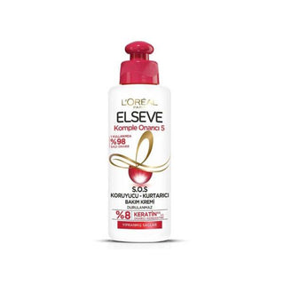Loreal Paris Elseve S.O.S. Hair Repair Cream: Complete Damage Care for Dry, Brittle & Split Ends – Revive & Strengthen, 6.76 fl oz Loreal Hair Repair Cream: Fix Dry, Damaged Hair & Split Ends hair repair cream, damaged hair treatment, split end repair, dry hair solution, hair breakage treatment, Loreal Elseve S.O.S., hair conditioning cream, hair strengthening cream, hair cream, hair mask, hair treatment, split ends, dry hair, brittle hair, damaged hair, arginine, limonene, linalool, hair protection, hair r