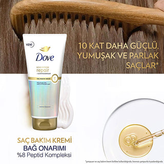 dove bond intense repair conditioner 170ml, dove bond intense repair conditioner with peptide complex Dove Bond Intense Repair Conditioner - Peptide Complex | 170 ml Dove Bond Intense Repair Conditioner | 170 ml dove, hair-care, intense-repair, conditioner, peptide-complex, damaged-hair, hair-repair, women, ai-generated, strong-hair