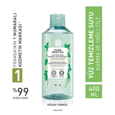 Micellar Makeup Cleansing Water for Combination & Oily Skin - Gentle, Non-Irritating, Oil-Balancing Formula