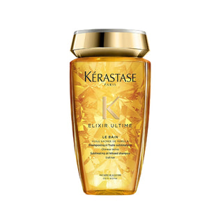 Kerastase Elixir Ultime Shampoo - Luxurious Hair Care for Shine Enhancement - 250ml Kerastase Elixir Ultime Shampoo for Shine Enhancement Kerastase Elixir Ultime, Shampoo, Hair care, Shine enhancement, Luxury hair products, Premium shampoo, Hair shine, Nourishing shampoo, Dry hair care, Damaged hair care, Kerastase, Elixir Ultime line, Parlaklık Veren, High-end hair care