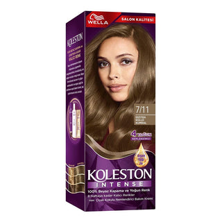 wella koleston intense hair color 7/11 extra ash bottle, wella koleston intense hair color packaging, wella koleston hair dye application kit Wella Koleston Intense Hair Color - 100% Gray Coverage with Argan Oil | Extra Ash Blonde Wella Koleston Intense Hair Color 7/11 Extra Ash wella, hair-color, intense-hair-color, argan-oil, extra-ash-blonde, 100-gray-coverage, permanent-hair-dye, dye-instructions, nourishing-hair-care, ai-generated