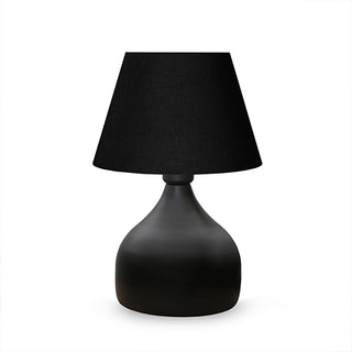 Homing Milano Metal Body Black Fabric Shade Table Lamp - Modern Home Decor Lighting with Adjustable Cord Homing Milano Table Lamp - Modern Decor with LED Lighting Table lamp, Fabric shade lamp, Metal body lamp, E27 socket lamp, LED lamp, Modern home decor lighting, Adjustable cord lamp, Home decor, Lighting solutions, Contemporary lamp, Energy efficient lighting, Bedroom lamp, Living room lamp, Home office lamp