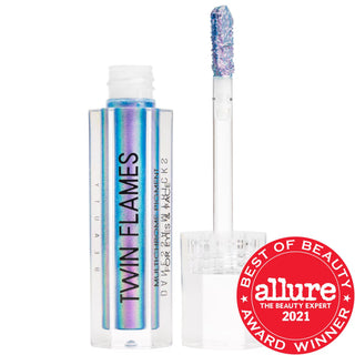 Twin Flames Liquid Eyeshadow: Dual Shade, High Pigment, Long Lasting, Chrome, Vegan, & Cruelty-Free - Multi-Dimensional Ethereal Eye Makeup Twin Flames Liquid Eyeshadow: Long Lasting, Vegan, Chrome Finish liquid eyeshadow, dual shade eyeshadow, chrome eyeshadow, vegan eyeshadow, cruelty-free eyeshadow, long lasting eyeshadow, crease proof eyeshadow, multi-dimensional eyeshadow, high pigment eyeshadow, ethereal eyeshadow, eyeshadow, eye makeup, vegan makeup, cruelty-free makeup, long lasting makeup, crease p