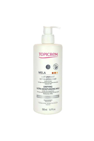 Topicrem Moisturizing Body Milk, 500ml - Hydrating & Brightening Body Lotion for Dry Skin