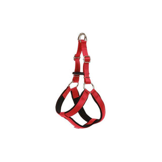 doca-red-soft-fabric-harness-front-view, doca-red-soft-fabric-harness-side-view, doca-red-soft-fabric-harness-on-dog Doca Red Soft Fabric Harness - Comfortable & Stylish | XL Doca Red Soft Fabric Harness - XL dog-harness, red-harness, soft-fabric-harness, comfortable-dog-gear, large-dog-accessory, stylish-harness, adjustable-harness, breathable-harness, outdoor-dog-harness, ai-generated
