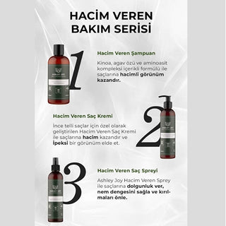 Ashley Joy Volumizing Shampoo: Bamboo & Caffeine for Thicker, Fuller Hair - Paraben Free - 400ml Ashley Joy Volumizing Shampoo | Thicker, Fuller Hair volume shampoo, thickening shampoo, shampoo for fine hair, bamboo extract shampoo, caffeine shampoo, hair volume boost, paraben free shampoo, Ashley Joy shampoo, hair volumizing shampoo, shampoo for thin hair, volumizing shampoo, shampoo, hair care, fine hair, thin hair, hair volume, bamboo extract, caffeine, kinoa, agave extract, amino acid, biotin, paraben f