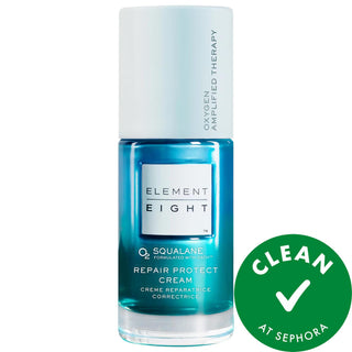 Element Eight Mini O2 Squalane Cream: Redness Relief & Skin Barrier Repair | Liquid Oxygen Facial Moisturizer for Sensitive, Irritated Skin - Vegan & Cruelty-Free Element Eight Squalane Cream: Redness Relief & Sensitive Skin squalane cream, sensitive skin moisturizer, redness relief cream, skin barrier repair, vegan skincare, cruelty-free moisturizer, liquid oxygen skincare, soothing cream for irritated skin, bisabolol cream, post-procedure skincare, facial moisturizer cream, sensitive skin, redness, irrita