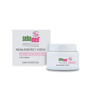 sebamed moisturizing cream 75 ml, day cream for sensitive skin by sebamed Sebamed Moisturizing Cream - Nourishing Day Cream for Sensitive Skin | 75 ml Sebamed Moisturizing Cream - Day Cream for Sensitive Skin sebamed, moisturizing-cream, day-cream, sensitive-skin, vitamin-e, hydrating-skincare, makeup-base, dermatologically-tested, adult-skincare, ai-generated