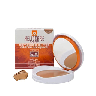 Heliocare Oil-Free Compact Sunscreen SPF 50 for Brown Skin - Portable Sun Protection Heliocare Oil-Free Compact Sunscreen SPF 50 Oil-free sunscreen, Compact sunscreen SPF 50, Sunscreen for brown skin, Color protecting sunscreen, Portable sun care, Sun protection, Travel-friendly sunscreen, Acne-friendly sunscreen, SPF 50, Oil-free, Compact design, Color protection, Sunscreen for tanned skin, Daily sun care, Travel essentials
