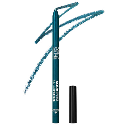 Aqua Resist: Waterproof Eyeliner Pencil - 24H Smudge-Proof Color for Sensitive Eyes - Long Lasting Matte & Pearly Finish
