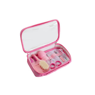 Babyjem Baby Care Set - 7 Piece Newborn Grooming Kit with Portable Case Babyjem 7 Piece Baby Care Set - Newborn Grooming Essentials baby care set, newborn grooming kit, baby grooming accessories, portable baby care, safe baby products, baby grooming essentials, newborn baby care, baby travel kit, gentle baby products
