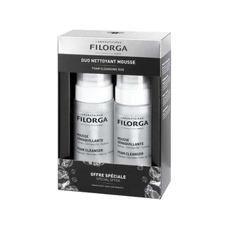 Filorga Facial Cleanser - Duo Foam Cleanser for Face and Eyes, Gentle Skincare Routine, 2x150ml Filorga Duo Foam Cleanser - Gentle Face & Eye Care Facial cleanser, Face and eye cleanser, Foam cleanser, Filorga Duo Foam Cleanser, Gentle facial cleansing, Skincare routine products, Skincare, Cosmetics, Beauty products, Face care, Eye care, Gentle cleansing, Luxurious skincare, Sensitive skin products, Convenient skincare, Duo functionality, Value for money, Filorga, 2x150ml, Foam cleanser for face and eyes