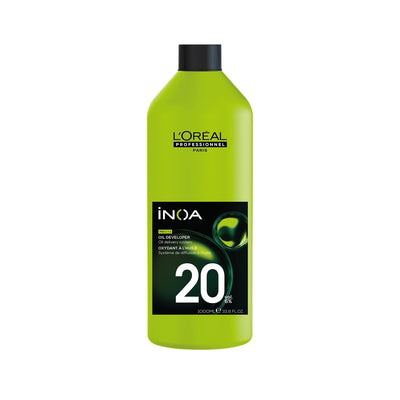 Loreal Professionnel Paris Inoa Oksidan Krem 20 Vol. 1000 ml - Professional Hair Coloring Oxidant Cream for Salon Use