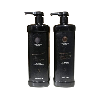 Lewel Mood Premium Keratin Hair Care Set - Smoothing Solution for Frizzy & Damaged Hair