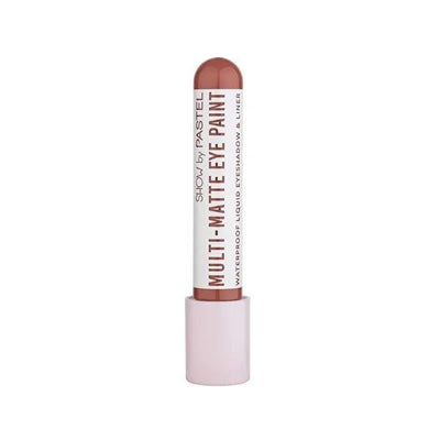 Show By Pastel Multi-Matte Eye Paint Waterproof - Long Lasting, Smooth Matte Finish Eye Makeup with Acmella Flower