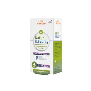 new-life-natur-d3-spray-1000iu-20ml, new-life-d3-spray-side-view, new-life-d3-spray-open-cap New Life D3 Spray - 1000 IU Vitamin | 20 ml New Life D3 Spray - 1000 IU Vitamin | 20 ml d3-vitamin, vitamin-spray, vegan, vegetarian, health-supplement, new-life, nutritional-supplement, immune-support, bone-health, ai-generated