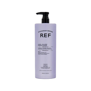 REF Cool Silver Hair Care Cream for Blonde & Silver Hair, 1000ml - Enhances Color & Quality REF Cool Silver Hair Cream for Blonde & Silver Hair hair care for blonde hair, silver hair treatment, REF Cool Silver, large volume hair care, blonde hair cream, hair care cream, blonde hair treatment, silver hair care, 1000ml hair care, salon hair care products, professional hair care, hair color maintenance, cool silver hair formulation