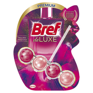 bref deluxe toilet block magnolia scent, bref toilet block functionality, bref toilet block packaging Bref Deluxe Toilet Block - Magnolia Scent for Ultimate Freshness and Cleanliness in Your Toilet Bref Deluxe Toilet Block - Magnolia Scent bref, toilet-block, magnolia-scent, cleaning-products, hygiene, freshness, scale-prevention, home-cleaning, bathroom-products, ai-generated