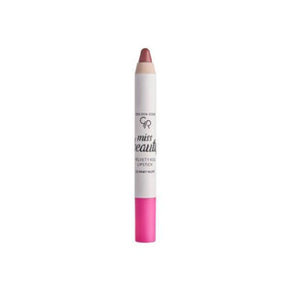 golden rose velvety kiss lipstick in pinky nude, close-up of golden rose pinky nude lipstick swatch Golden Rose Velvety Kiss Lipstick - Pinky Nude | 0.12 oz Golden Rose Velvety Kiss Lipstick - Pinky Nude golden-rose, lipstick, velvety-kiss, pinky-nude, makeup, women, ai-generated, beauty, matte-lipstick, cosmetics