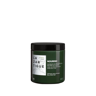 Lazartigue Nourish Besleyici Hair Mask 250ml - Intensive Hydration & Moisturizing for Dry Damaged Hair