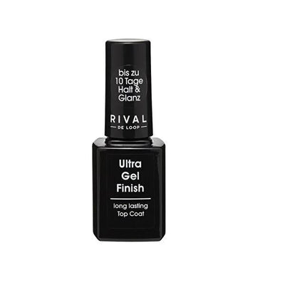 Rival de Loop Ultra Gel Nail Polish Top Coat: Long Lasting, Ultra Shiny, Quick Dry - No UV Needed.
