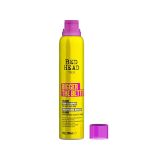 Tigi Bed Head Bigger The Better Volumizing Foam Shampoo: Boost Hair Volume & Thickness, Fine Hair Solution - 6.76 fl oz Tigi Bed Head Volumizing Shampoo: Volume & Thickness volumizing shampoo, foam shampoo, fine hair shampoo, Tigi Bed Head, hair volume, thickening shampoo, Bed Head shampoo, volumizing hair products, shampoo, hair care, volumizing hair products, hair cleanser, beauty, personal care, hair thickening, hair volume boost, lightweight shampoo, travel shampoo, gifts for her, fine hair, limp hair, 