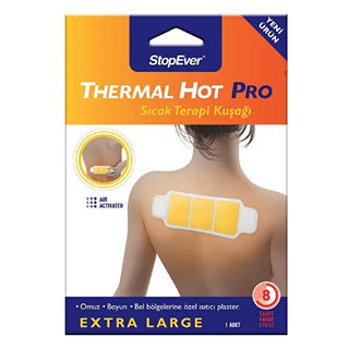 StopEver Thermal Hot Pro: 8-Hour Natural Heat Therapy Patch for Back, Neck & Shoulder Pain Relief StopEver Heat Patch: Natural Back, Neck & Shoulder Pain Relief thermal therapy patch, heat therapy for pain relief, muscle pain relief patch, back pain relief, neck pain relief, shoulder pain relief, natural heat therapy, exothermic heat patch, StopEver Thermal Hot Pro, muscle relaxation patch, pain relief, muscle pain, back pain, neck pain, shoulder pain, heat patch, therapy patch, muscle relaxation, pain mana