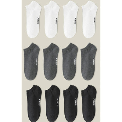 Ozzy Socks Men's Seamless Socks 12-Pack - Comfortable, Breathable, and Durable Cotton Blend for Everyday Wear