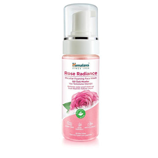 Himalaya Rose Radiance Micellar Facial Cleansing Foam: Natural & Gentle Makeup Remover for Radiant, Healthy-Looking Skin Himalaya Rose Micellar Foam: Gentle Cleanser for Radiant Skin micellar cleansing foam, rose extract face wash, natural face cleanser, makeup remover for oily skin, gentle facial cleanser, radiance boosting cleanser, organic rose skincare, water resistant makeup remover, facial cleansing foam for normal skin, Himalaya cleanser, micellar foam, rose face wash, natural cleanser, oily skin mak